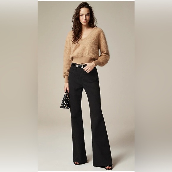 NEW J. Crew Women's Size 29 Black Bootcut Semi-Stretch High-Rise Flare Jeans - Picture 2 of 12